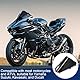 10x Motorrad Befestigung windschild m6, Gummimuttern für Windschutzscheibenhalterungen, Befestigungssatz für Motorrad windschild Gummi Muttern (Straight Convexity, M6)