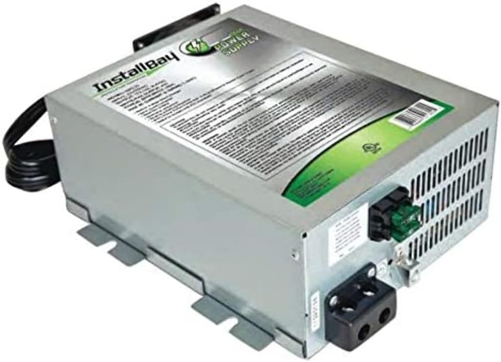 SHURIKEN Metra Electronics InstallBay IB-PS100 100 Amp Power Supply with 4 Stage Smart Charger