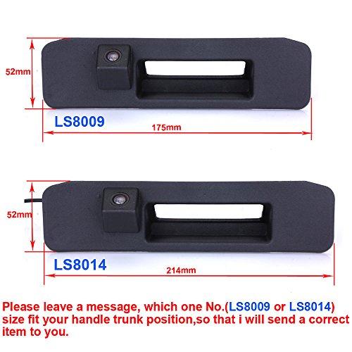 Image of Car Reversing System Parking Assistance-Waterproof Trunk Handle Reversing Camera, for Mercedes Benz A C GL GLA GLC ML M V Class Vito Kasten Tourer W447 W448 V250 W166 X156 GLA200 S205 A180 C117 W176