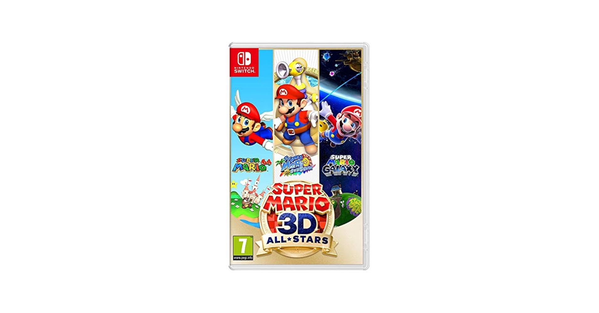 任天堂Switch　SUPER MARIO 3D COLLECTION Super Mario 3D Collection Nintendo Switch 64 Sunshine Galaxy