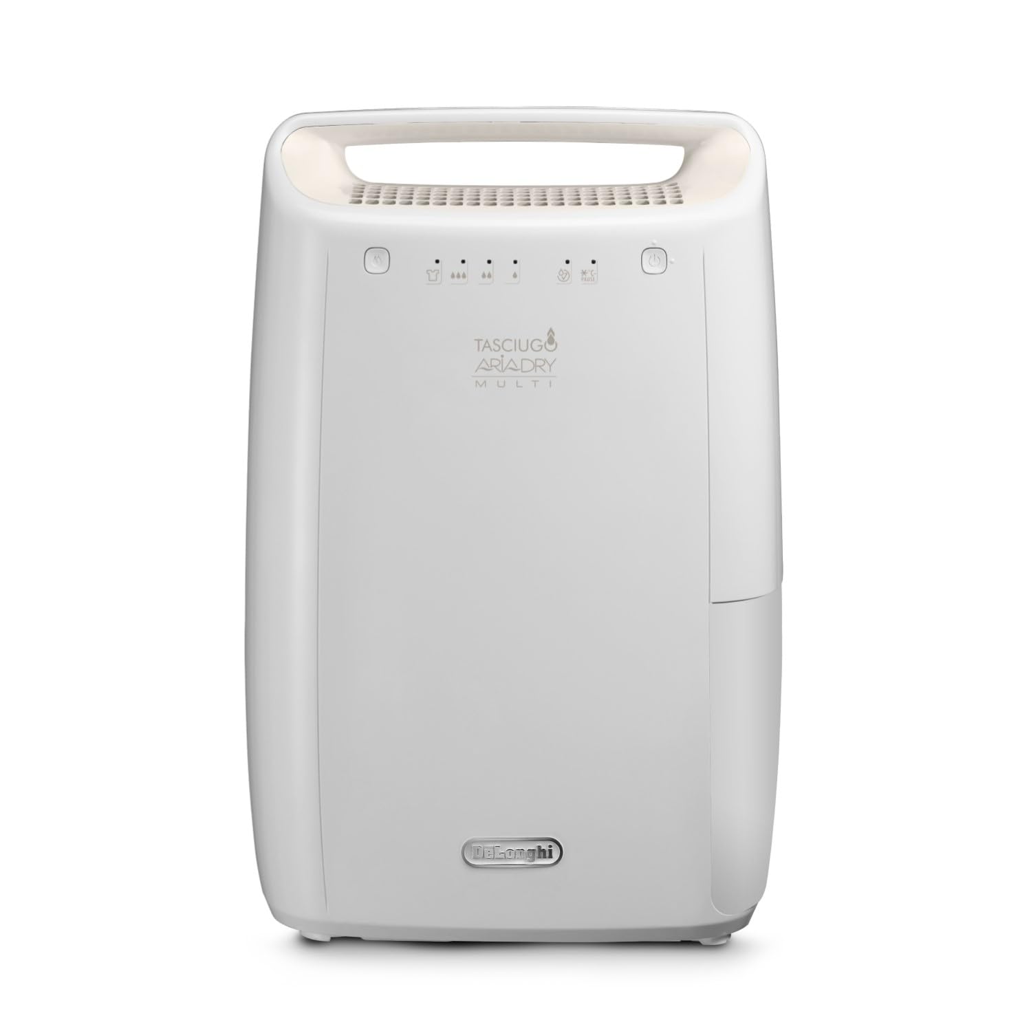 De’Longhi Tasciugo AriaDry - Deshumidificador Doméstico Portátil con Sistema de Filtración de 3-Action, 10L/día de deshumidificación, Función Secado de Ropa, Anti-Moho, Silencioso, Blanco (DEX210SF)