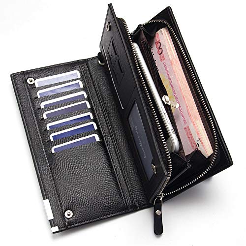 Carteira Masculina Longa Multifuncional Para Cartões Celular