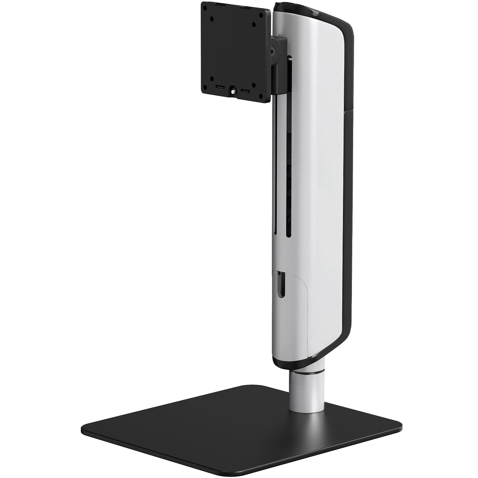 PUTORSEN Supporto per monitor indipendente per schermo da 17 a 49 pollici fino a 18 kg, ultra ampio supporto per monitor 1 monitor, regolabile in altezza, inclinabile, VESA 75/100 mm