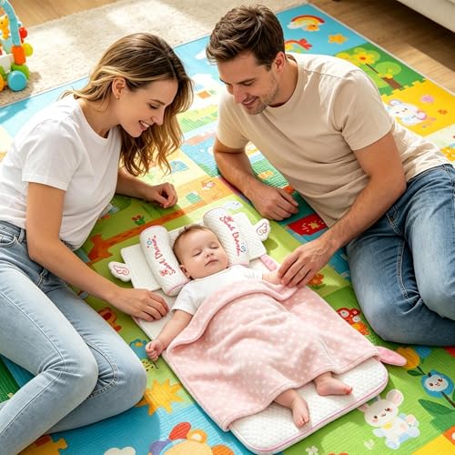 Coussin de tête réglable pour corriger la posture de sommeil bébé - 3
