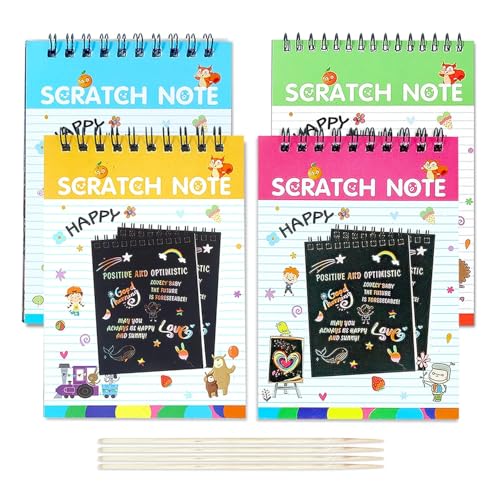 Image of Royals Birthday Return Gifts Scratch (Pack of 12) | Drawing Sketch Kids Designer Book| Designing Book for Child Birthday Return Gift