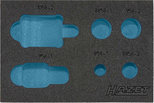 HAZET 163-217L 2-Component Soft Foam Insert - Multi-Colour