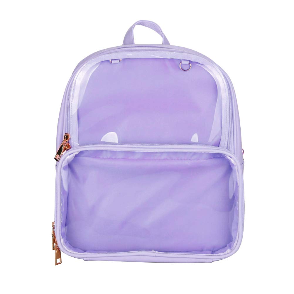 Mochila transparente elegante para adolescentes que buscan comodidad y orden visual 7