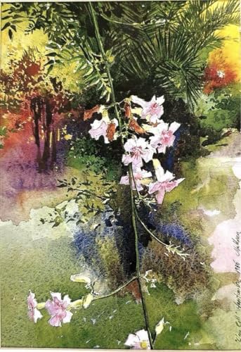 Amazon | トレンツリャド 絵画 ポストカード『つりがね草』 | ポスト