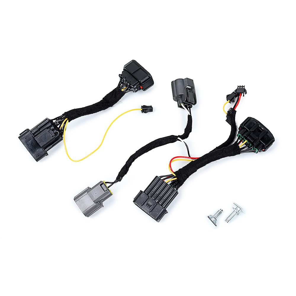 Astra Depot Front Grille 60W LED DRL + Pair of 80W LED Daytime Running Lights (Left + Right) with Integrated Turn Signal Lamps (2pcs) and Circuit Driver 2023-2024 Honda CR-V CRV