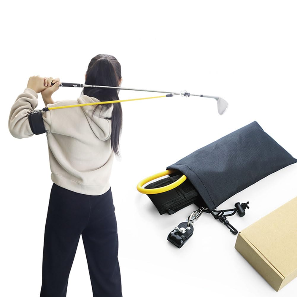 DAZZLEEX Golf Swing Trainer-Golf Trainer Helper Aid To Improve Shoulder Turn Swing Trainer Aid Adjustable