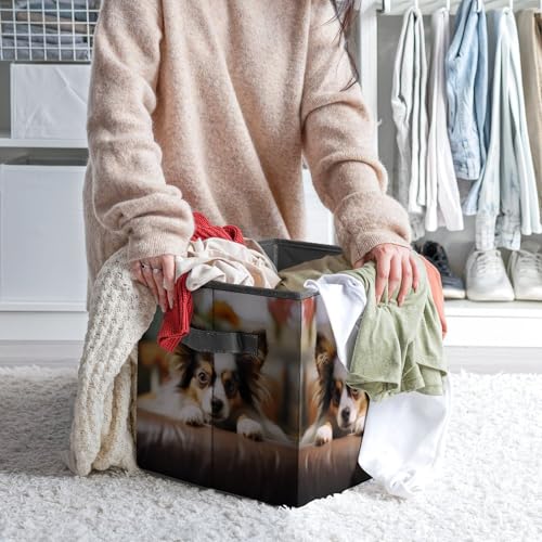 Bacs de rangement pliables contre le désordre des vêtements - 7