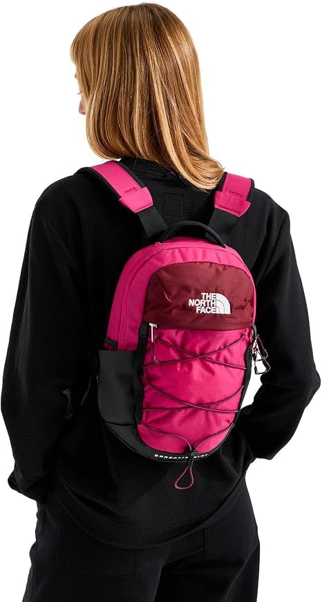 Image of The North Face Borealis Mini Backpack, Lali Guran /Burgundy Crush /TNF Black, One Size
