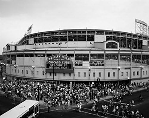 Posterazzi Wrigley Field - Póster de Chicago Cook County Illinois por Panoramic Images, (16 x 12 pulgadas)