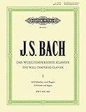 air bach noten pdf 1 Stück Das Wohltemperierte Klavier - Teil 1 BWV 846-869: 24 Präludien und Fugen (Edition Peters)