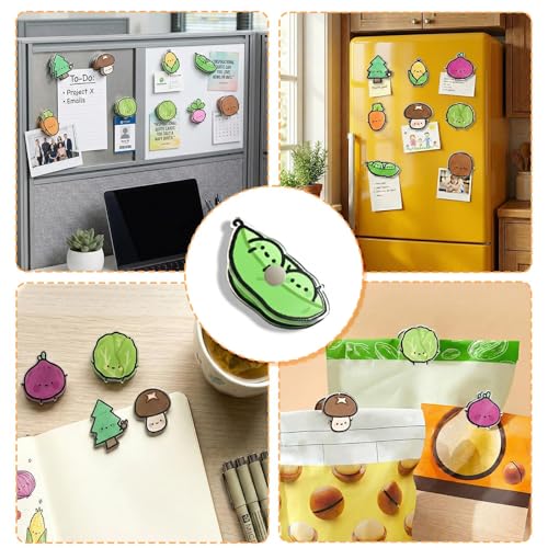 Image of Multipurpose Food Clip for Picking Up Snacks and Vegetables, Kitchen Chip Clip and Snack Bag Clamp for Food Storage