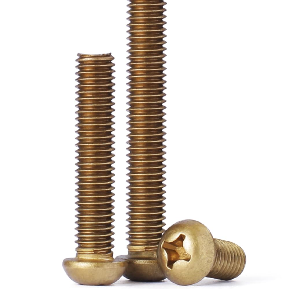 ウォールナットテーブル　真鍮ビス ウォールナットテーブル 真鍮ビス 真鍮丸頭マイナス木ネジ (7