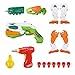 CoolToys 17 pc Dino Morpher with Exciting Lights and Lively Sound Effects| Super Transformation Set with Electric Drill- Green