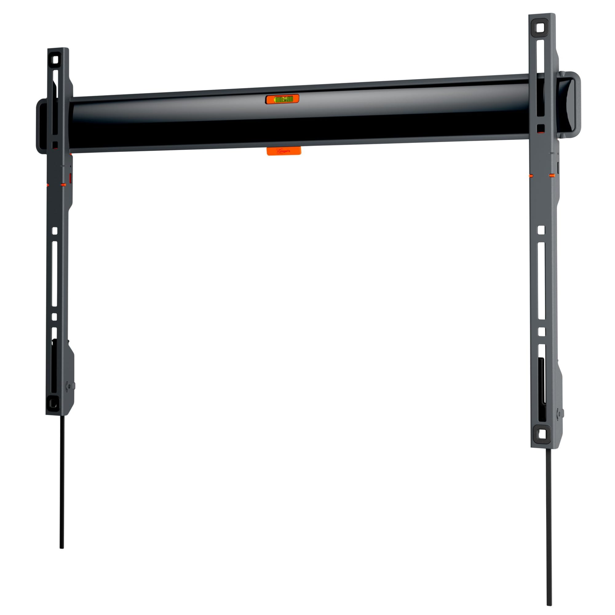 scaffale televisori fermo per muro mass. 75 kg adattabile 40-100 pollici
