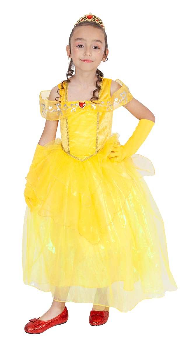 Rubies S8039-XS Disfraz Yellow Princess Inf Costume, Multicoloured, 5-6 años