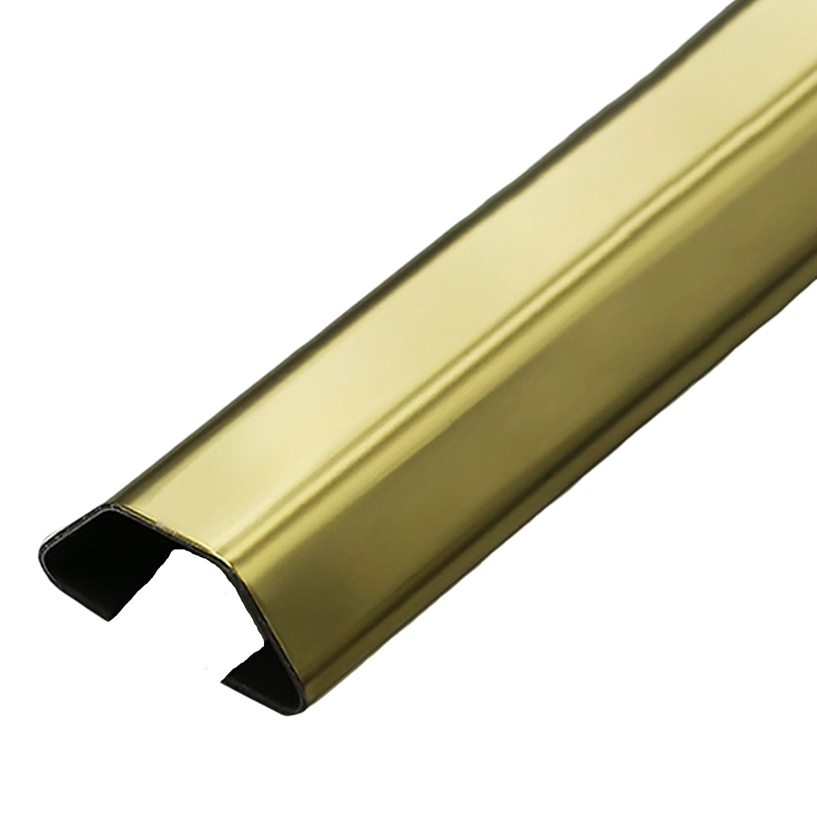Vdcvadkye Gold Cable Trunking For Wall, Corner Wire Hider,Aluminium Cable Duct,Speaker Wire Hider,Hide Wires Self Adhesive Cable Tidy,Cable Management For Home Office(,2#)