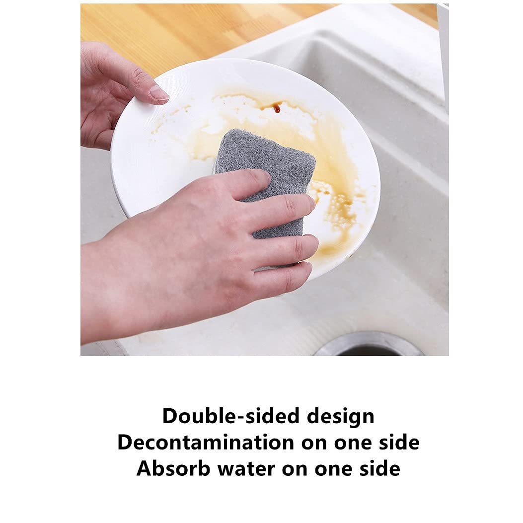 RajoNN 5 Piezas Suministros de Cocina Cepillo de Limpieza Esponjas Cepillo Mágico para Lavar Platos Aparatos para el Hogar Herramientas Borrador para Oficina Baño