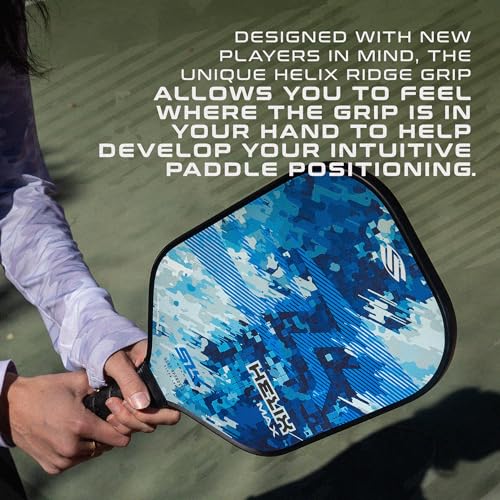Image of Selkirk Sport SLK Helix Pro Pickleball Paddles | Carbon Fiber & Fiberglass