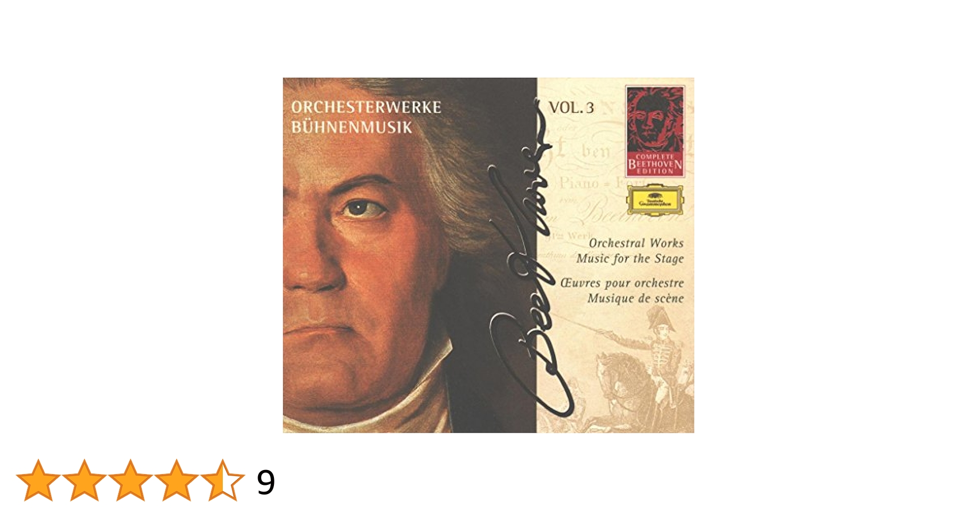 Amazon.co.jp: Beethoven;V.3 Orch. Works: ミュージック