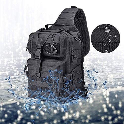 Men's Tactical Sling Backpack by HAOMUK - Durable & Stylish - Image 6