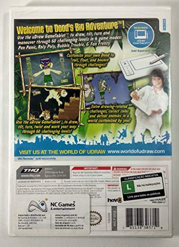 Doods Big Adventure Original (Lacrado) - uDraw Wii