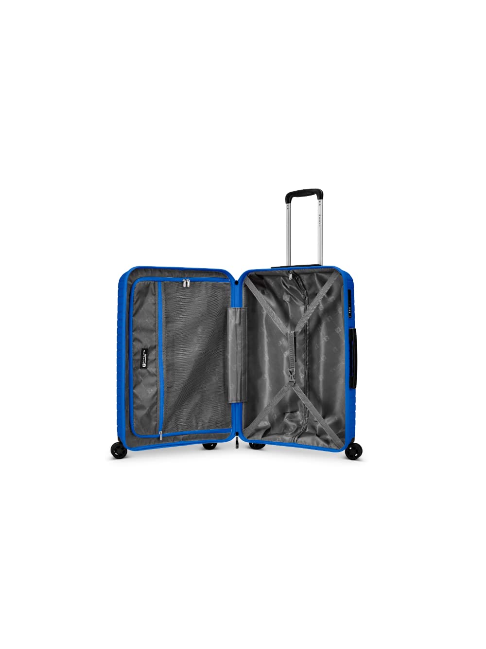Ciak Roncato R Roncato Hexa Trolley MEDIO 67cm-4R Polipropilene ultra leggero (BLU ROYAL)