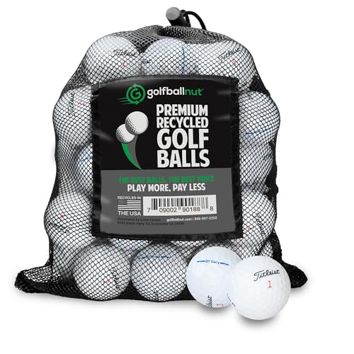 GolfBall Nut Recycled Titleist Balls