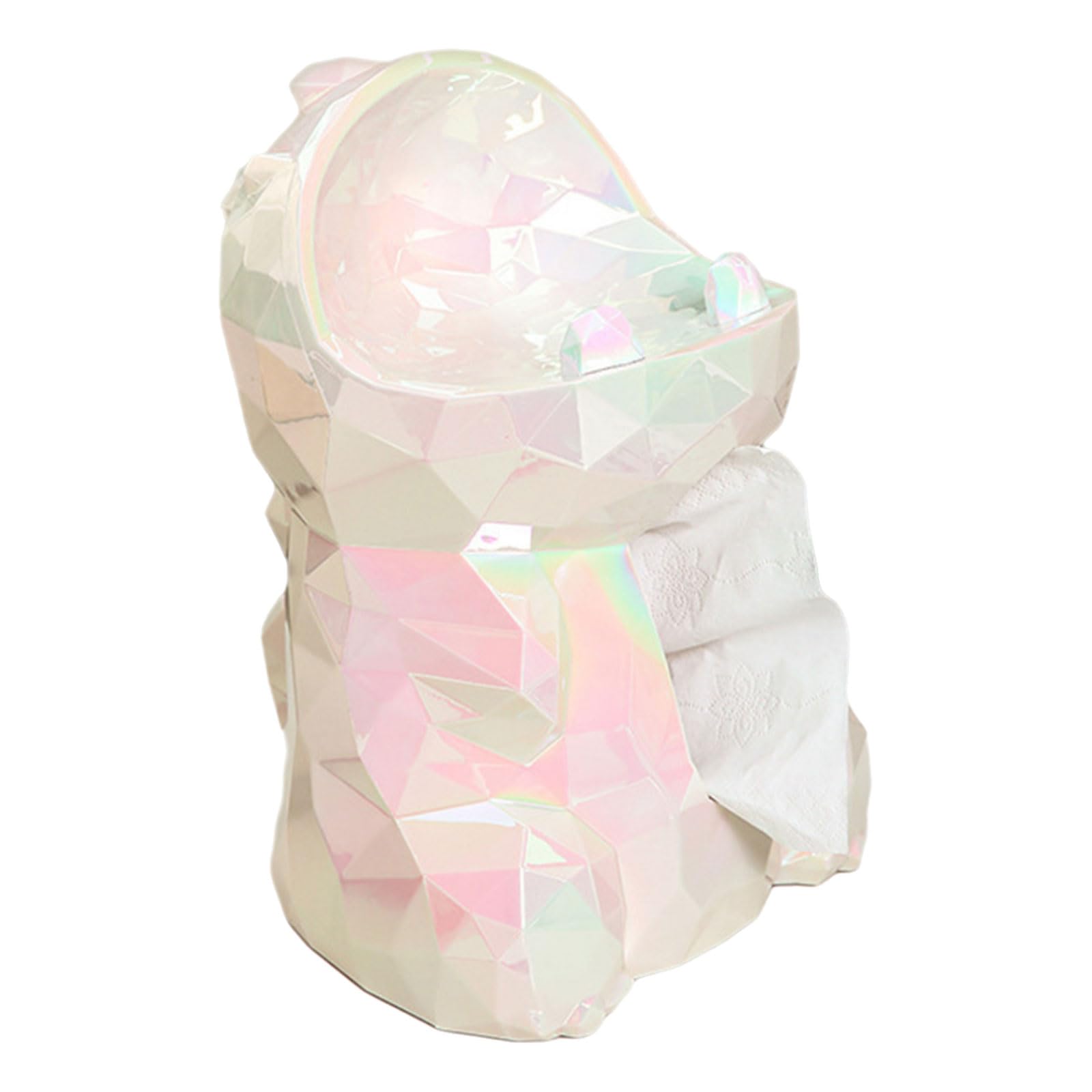 Unique Dinosaur Ornament Tissue Case Playful Prehistoric Creature Tissue Box Paper Dispenser for Dinosaur Enthusiasts Sturdy Dispenser