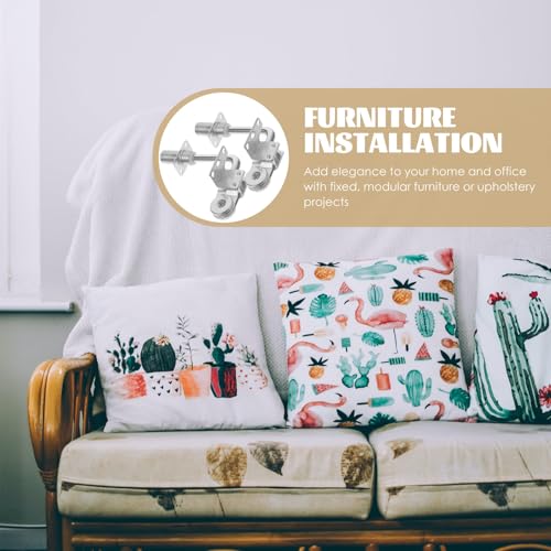 Kit elevador de muebles para oficina y salón con conectores de sofá ajustables 7