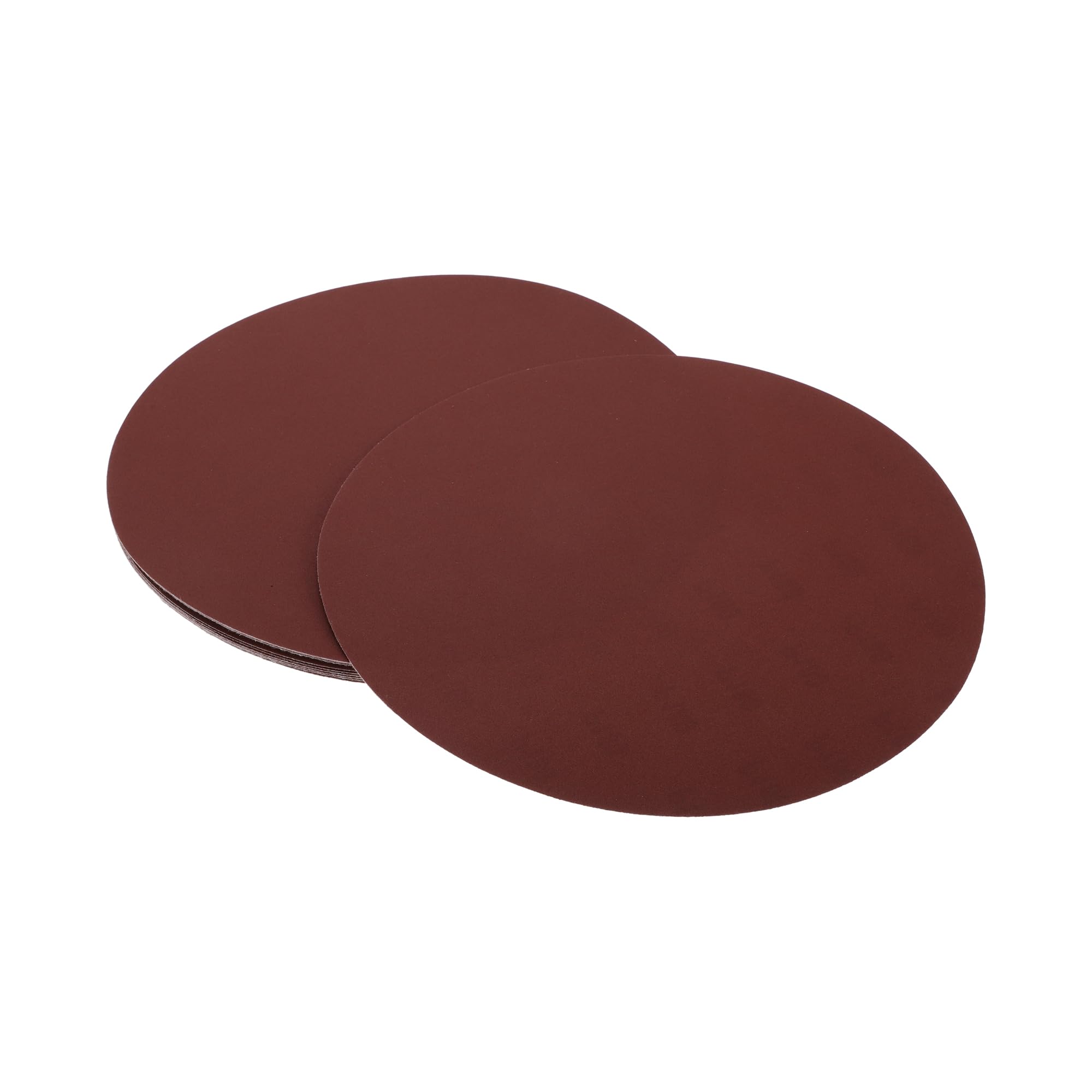 ACROPIX 12 Inch Sanding Discs Round Hook and Loop Sandpaper 180 Grits - 10 PCS