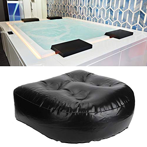 JUMZ Sitzerhöhung für, Tragfähigkeit 150 kg / 330,7 lb Badewannenkissen, schweres, hitzebeständiges PVC, aufblasbar für Zuhause, für alle Spas und
