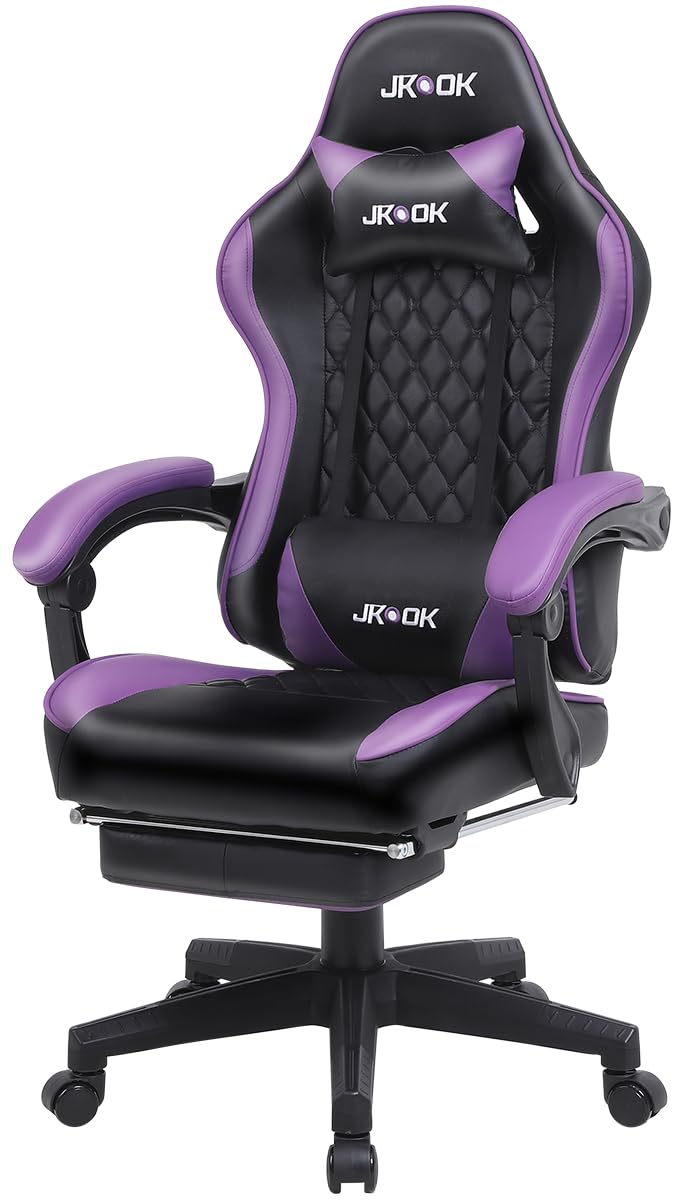 JKOOK ゲーミングチェア オットマン付き 多機能 連動ひじ掛け ゲーム用 Amazon.co.jp: JKOOK ゲーミングチェア オットマン付き 多機能 連動