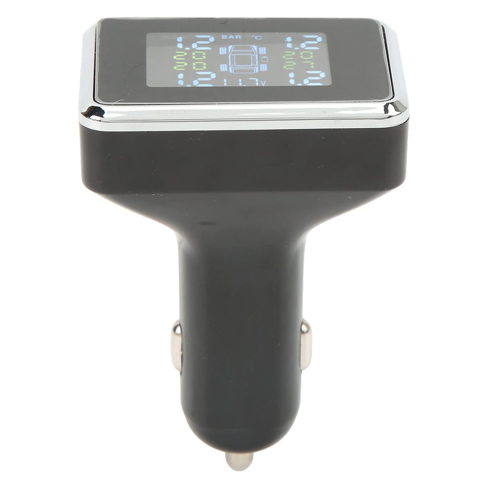 Di Monitoraggio Pressione Pneumatici TPMS per Camion e con Schermo HD Segnale Stabile Distanza Ricezione Lunga Output USB Alimentazione DC 12V