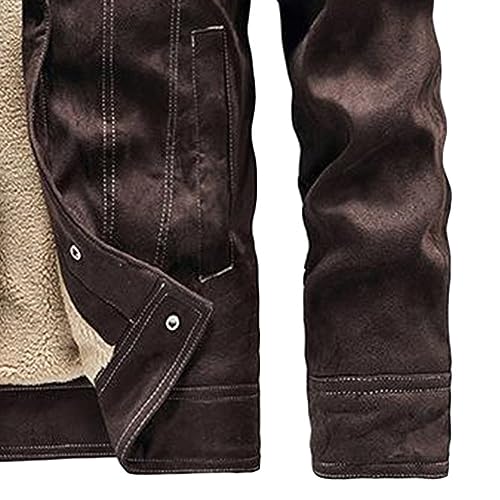 Chaqueta de cuero sintético para hombre talla 3X-Large miniatura 6