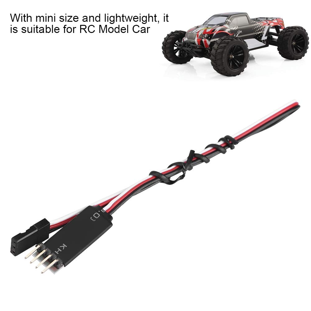 Kontroler lampy RC LED, system panelu sterowania lampą LED Włącz/wyłącz akcesoria 3CH dla modelu samochodu RC