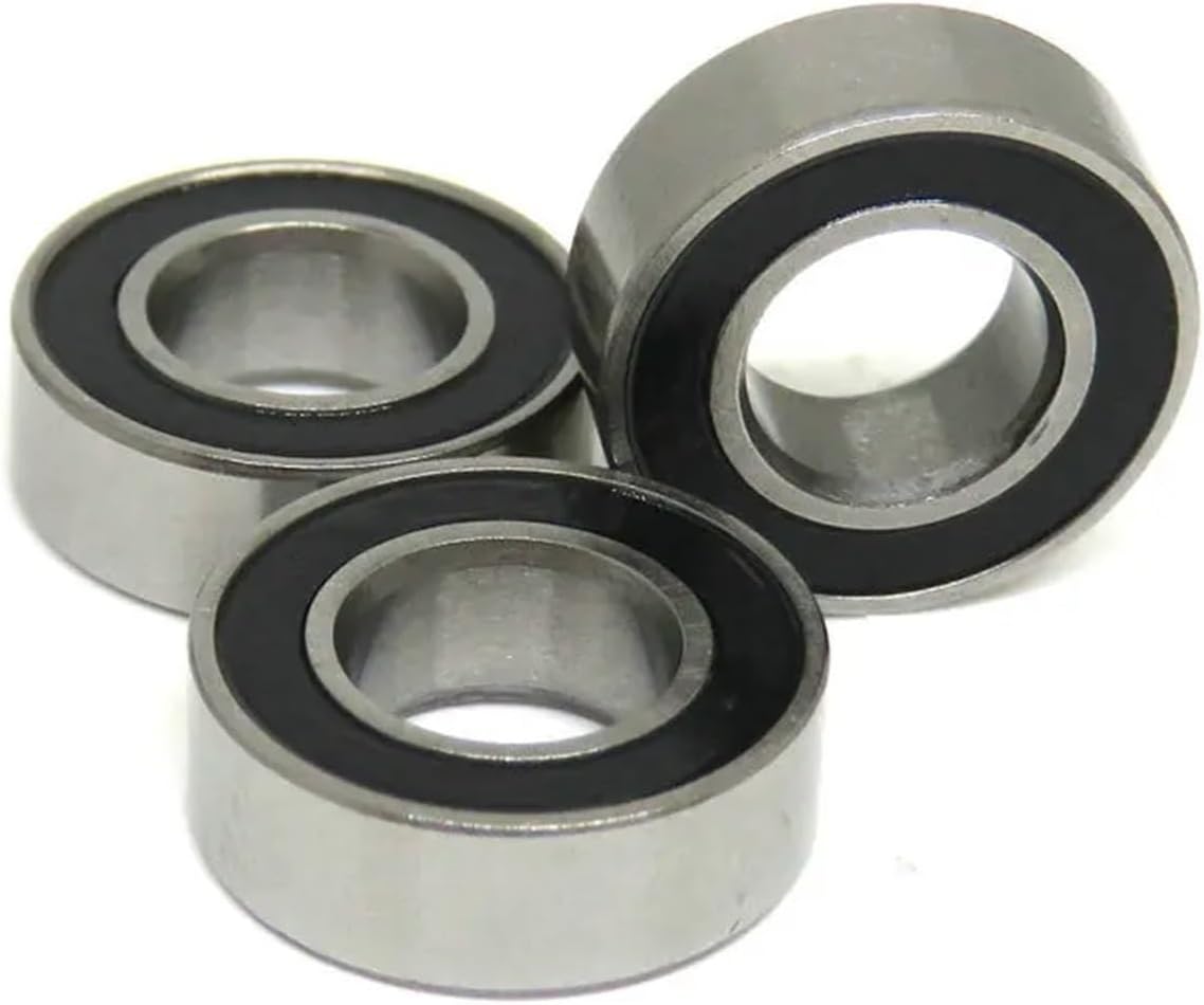 BAMMY 10pcs SMR126 2RS 6x12x4 Mm 440C Stainless Steel Bearing SMR126RS MR126 RS 6 * 12 * 4 Mm RC Cars Truck & Motors Miniature Bearings