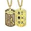 00. Dog Tag-Gold