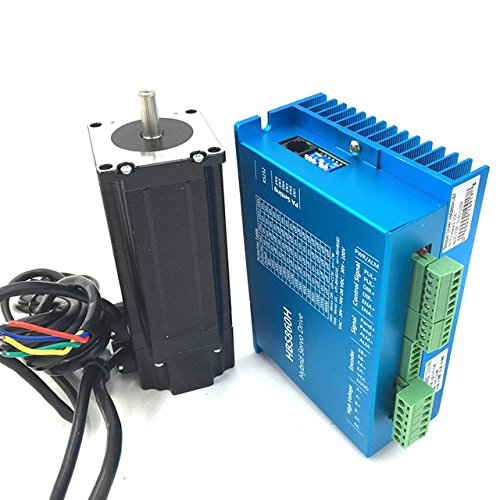 GOWE CNC Stepper Kits CNC Router NEMA23 3Nm Closed Loop Stepper Drive and Motor Kits DC36V HBS860H+57HBS30 Easy Servo