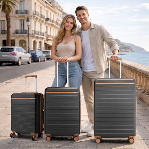 Kono 24 Inch ABS+PC Check-In Suitcase