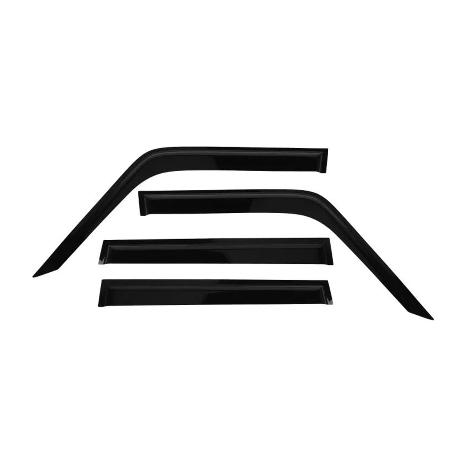 Dust Proof&Weather Stripping For Windshield For Toyota For Land For Cruiser 70 76 78 79 Series 1992-2020/100 105 1998-2007 Car Weather Side Window Deflectors(Article type A)