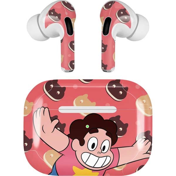 Skinit Decal Audio Skin Compatible with AirPods Pro 2nd Gen - Officially Licensed Cartoon Network Steven Universe Steven Universe Free Falling Design