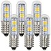 Produktbild MENGS 6 Stück LED Kühlschranklampe E14 LED Lampe 1W Ersatz für 8W Halogenlampen 2700K, 100lm, 120° Abstrahlwinkel, AC 220-240V E14 Minibirne Kühlschrank licht