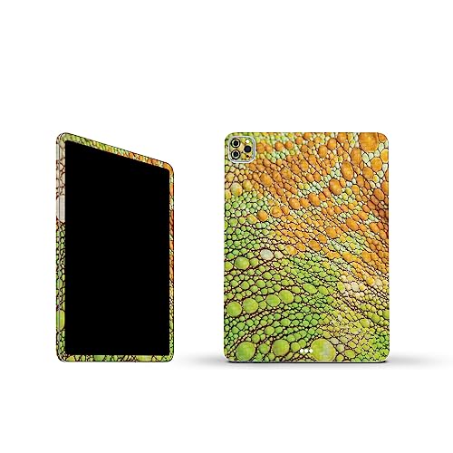Image of MightySkins Carbon Fiber Skin Compatible with Apple iPad Pro 11 inch M2 4th Gen (2022) Full Wrap Kit - Iguana Skin | Protective, Durable Textured Carbon Fiber Finish | Easy to Apply | Made in The USA