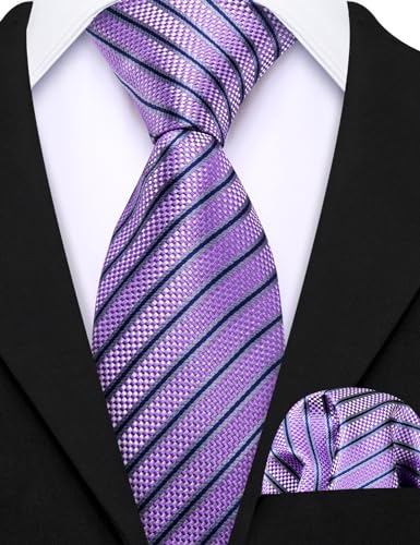 Image of Barry.Wang Boys Ties School Pre-Tied Kids Necktie Handkerchief Clip Set Uniforms Child Ties for 8-14 Years Wedding Party