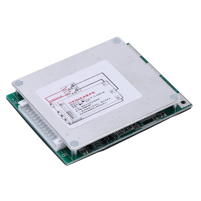 1PCS 14S 52V 35A Li-Ion Lipolymer Bordo di Protezione della Batteria BMS PCB Board Bilanciato