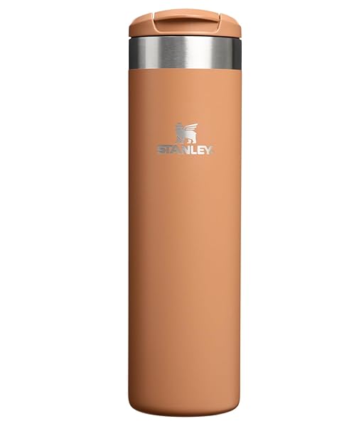 Stanley AeroLight Transit Bottle 20 oz | Locking Drink Through Lid | Leak Resistant Water Bottle or Coffee Travel Mug | Lightweight Insulated Stainless Steel | BPA-Free | Toast